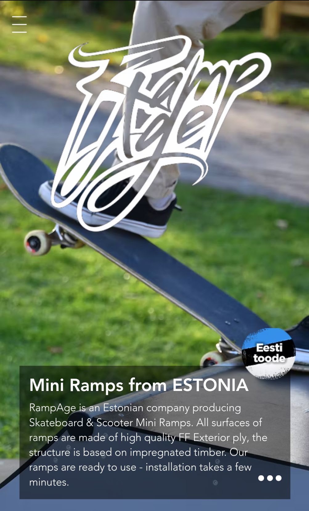 Rampage Ramps — slide 1